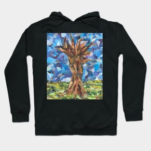 Bare Tree in Summer Hoodie